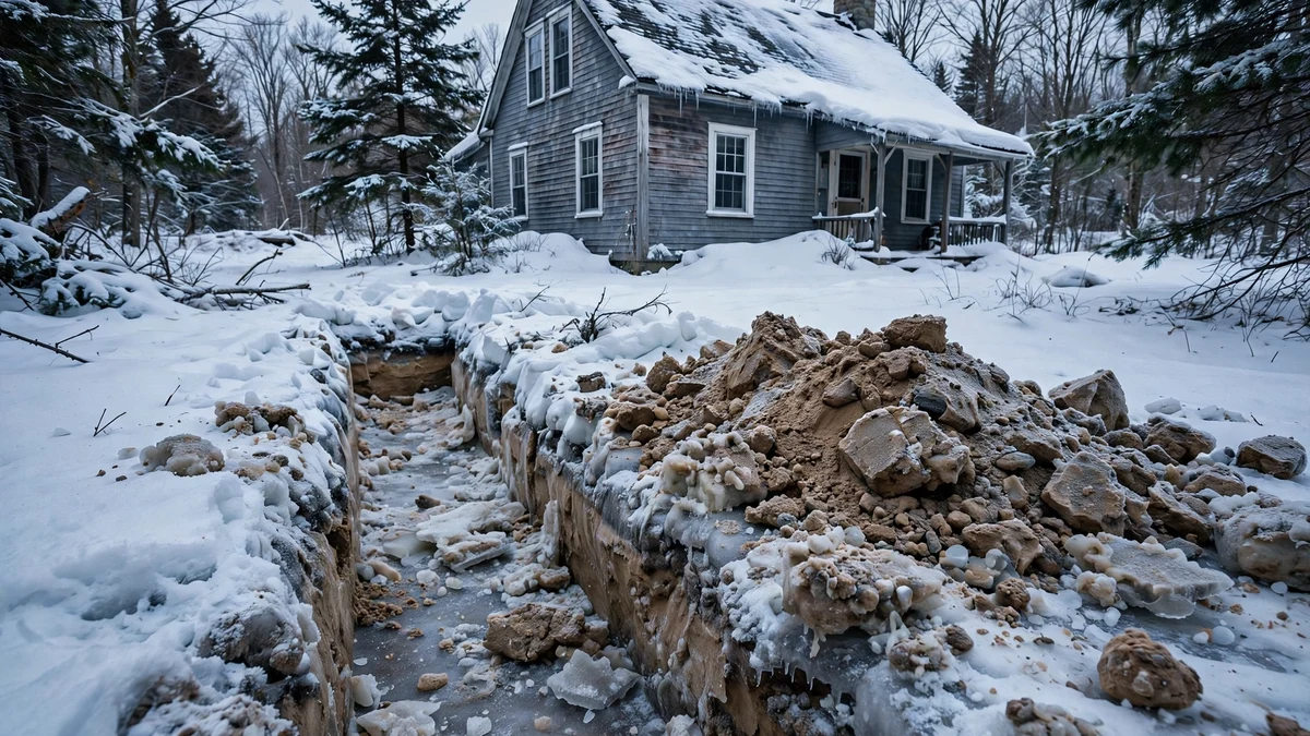 Winter and Your Maine Sewer Line