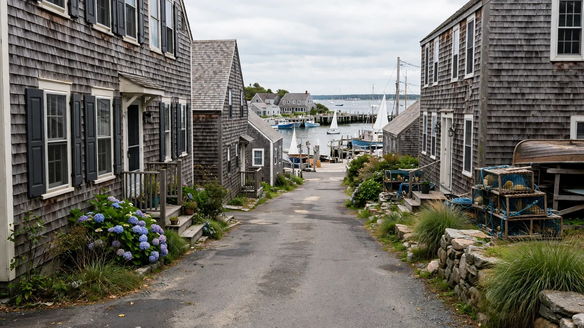 Kennebunk, Maine street scene